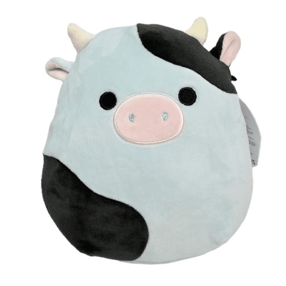 2023 Easter Exclusive 8” Cillian the Blue Easter Cow Squishmallow Brand New - Picture 1 of 2